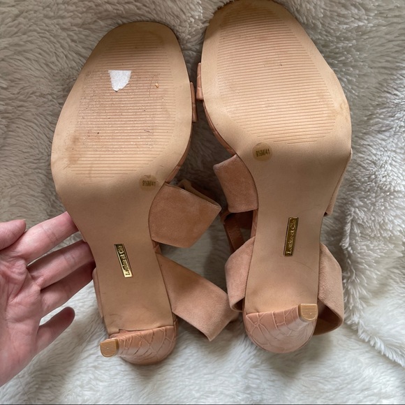 Louise et Cie Kalkin Demur Pink heels size 9.5 - Picture 3 of 6